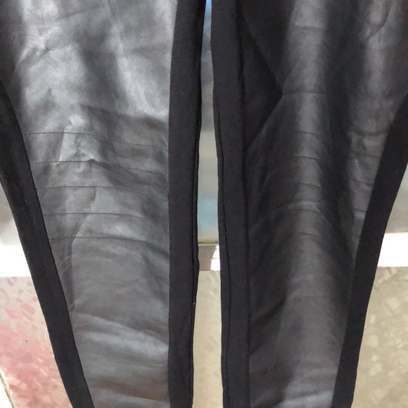 Dex faux leather leggings size medium black - Picture 3 of 6